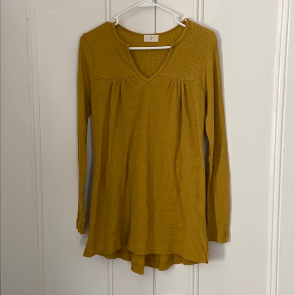 Long sleeve Anthropologie shirt